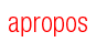 Apropos (current page)