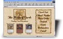 The House of Cards website screenshot