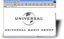 Universal Music Group website screenshot